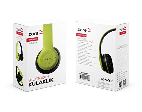 ​TKNC BTK-ZR56 Bluetooth Kulaklık-Yeşil