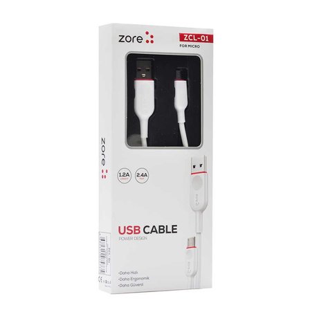 Zore ZCL-01 Micro Usb Kablo