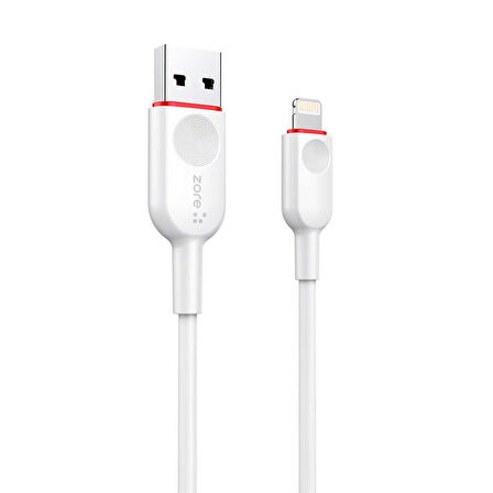 Beyaz ZCL-02 Lightning Usb Kablo-Zore