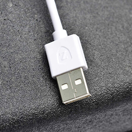 Beyaz MCL-01 Micro Usb Kablo-Zore