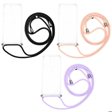 Galaxy A21S Uyumlu Zore X-Rop Kapak-Renksiz