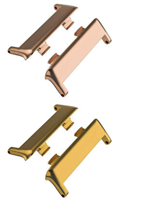 Oppo Watch 46mm 22mm Metal Kordon Dönüştürücü CLO- Gri