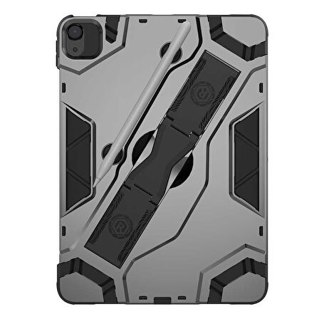 iPad Air 11 2024 ​EFFX Defens Tablet Silikon - Siyah