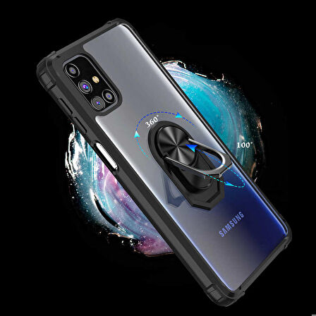 Galaxy M31S Uyumlu Zore Mola Kapak-Kırmızı