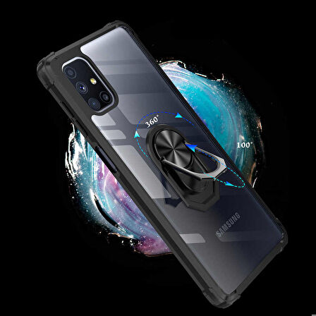 Galaxy M51 Uyumlu Zore Mola Kapak-Kırmızı