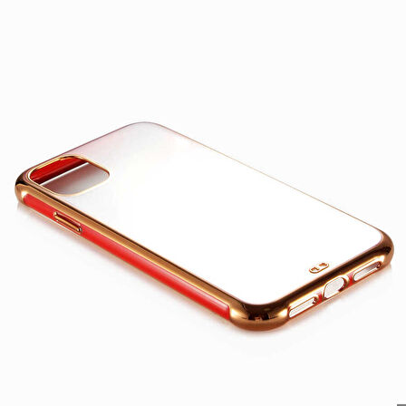 iPhone 12 Mini Uyumlu Zore Voit Kapak-Kırmızı