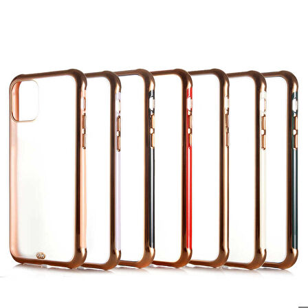iPhone 12 Uyumlu Zore Voit Kapak-Pembe