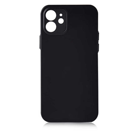 iPhone 12 Uyumlu ​​​​Ensueno Slims Kapak-Siyah