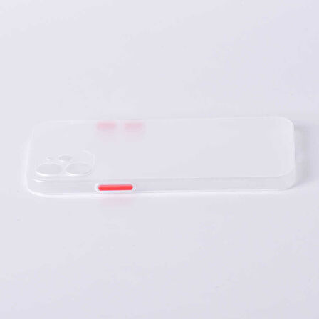 iPhone 12 Uyumlu ​​​​ Slims Kılıf-Renksiz