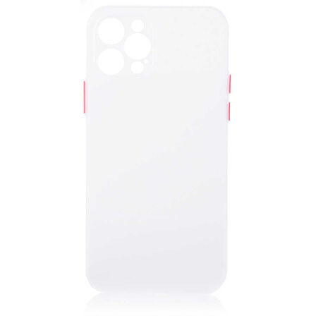 iPhone 12 Pro Max Uyumlu ​​​​ Slims Kılıf-Renksiz