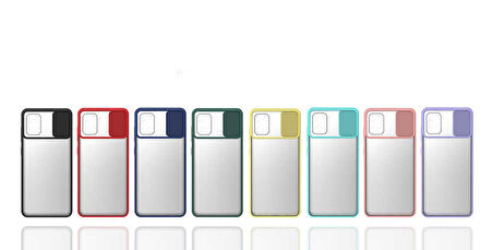 Galaxy A31 Uyumlu Zore Lensi Kapak-Sarı