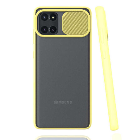 Galaxy A81 (Note 10 Lite) Uyumlu Zore LALTi Kapak-Sarı