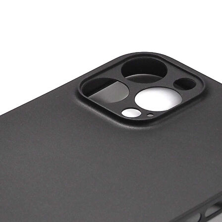 iPhone 12 Pro Max Uyumlu Zore 1.Kalite PP Silikon-Saks Mavi