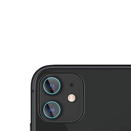 iPhone 12 Mini Uyumlu Zore Kamera Koruyucu Cam Film-Renksiz