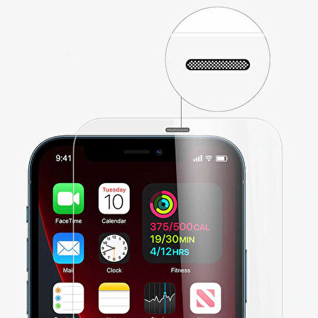 iPhone 12 Mini Uyumlu Zore Vox Glass Temperli Ekran Koruyucu