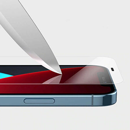 iPhone 12 Pro Uyumlu Zore Vox Glass Temperli Ekran Koruyucu