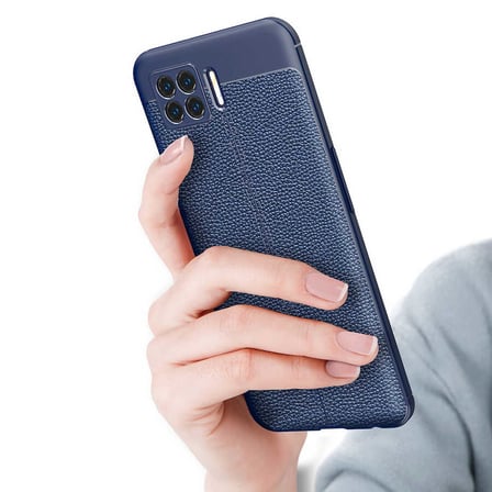 Oppo A73 Kılıf OMSY Niss Silikon Kapak-Siyah