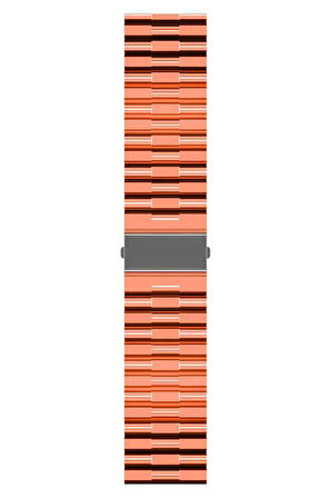 Huawei Watch GT 3 46mm Uyumlu KRD-27 Zore Kordon-Turuncu