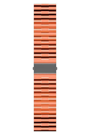 Galaxy Watch 42mm Uyumlu Krd-27 20mm Kordon Turuncu
