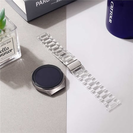 Galaxy Watch Active 2 44mm Uyumlu KRD-27 20mm Zore Kordon-Siyah