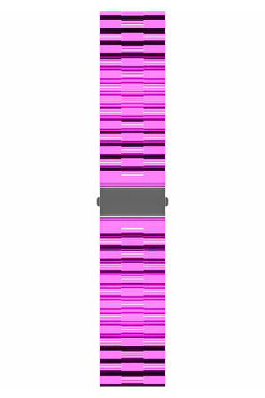 Galaxy Watch 42mm Uyumlu KRD-27 20mm Zore Kordon-Pembe
