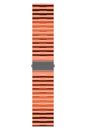 Galaxy Watch 42mm Uyumlu KRD-27 20mm NRTK Kordon-Turuncu