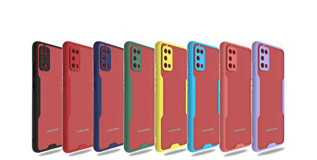 Galaxy A02S Uyumlu Zore Parfe Kapak-Mor