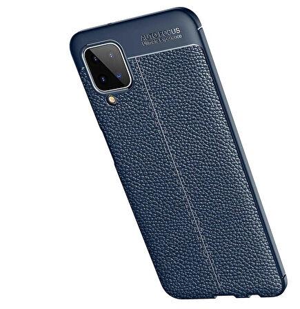 Galaxy A12 Uyumlu Zore Niss Silikon Kapak-Siyah