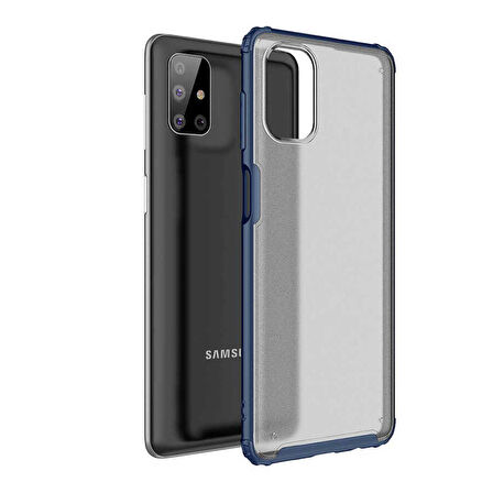 Galaxy M51 Uyumlu Zore Volks Kapak-Lacivert