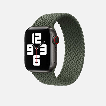 Watch 40mm Uyumlu KRD-32 Small Zore Kordon-Yeşil