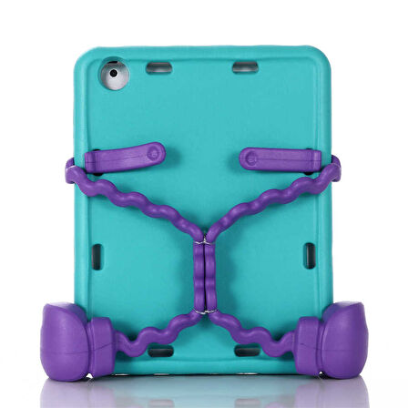 iPad 2 3 4 ​MKST Eva Boxer Tablet Silikon - Pembe Koyu