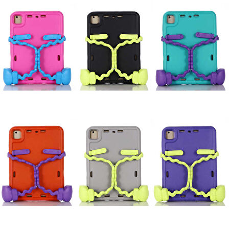 iPad 5 Air ​MKST Eva Boxer Tablet Silikon - Siyah