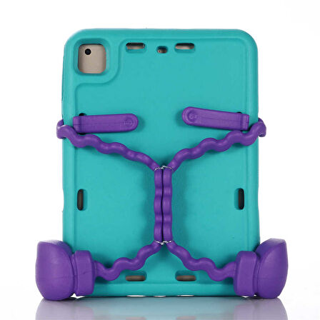 iPad 5 Air ​EFFX Eva Boxer Tablet Silikon - Mavi