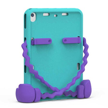 iPad 10.2 2021 (9.Nesil) ​EFFX Eva Boxer Tablet Silikon - Mavi