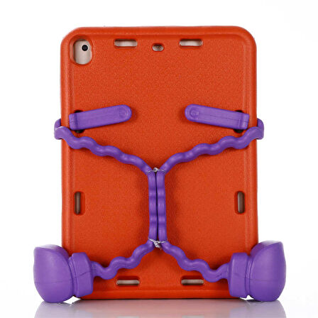 iPad Pro 10.5 (7.Nesil) ​HLP Eva Boxer Tablet Silikon - Pembe Koyu