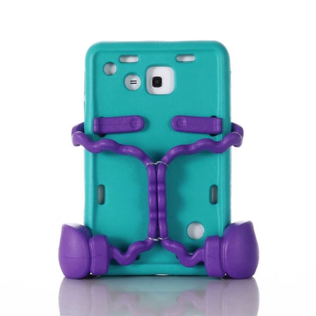 Galaxy Tab 3 Lite 7.0 T110 ​İNC Eva Boxer Tablet Silikon - Mavi