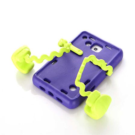 Galaxy Tab 3 Lite 7.0 T110 ​EFFX Eva Boxer Tablet Silikon - Mor
