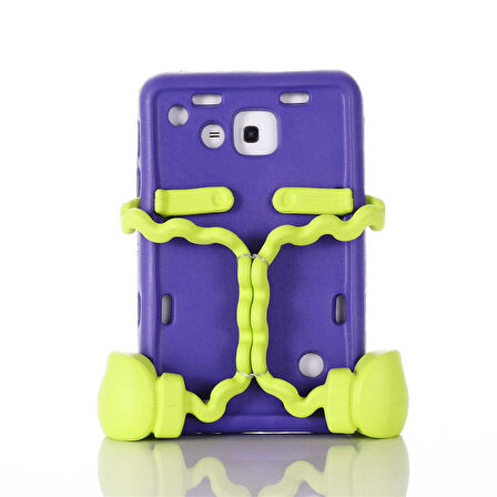 Galaxy Tab 4 7.0 T230 ​İNC Eva Boxer Tablet Silikon - Mor