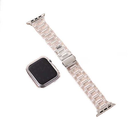 Watch 42mm Uyumlu KRD-33 Zore Kordon-Turuncu