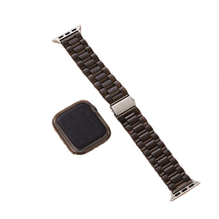 Watch 44mm Uyumlu KRD-33 Zore Kordon-Sarı
