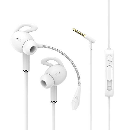 ​MKST AK-P9 ​​3.5mm Kulaklık-Beyaz