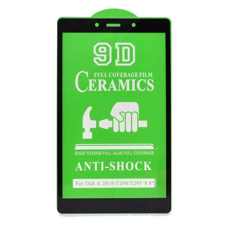 Galaxy Tab A 8.0 (2019) T290 Uyumlu ​NVTH Tablet Seramik Ekran Koruyucu-Siyah