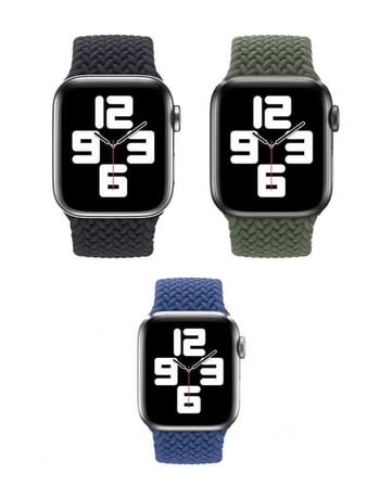 Watch 38mm Uyumlu KRD-32 Small Zore Kordon-Siyah