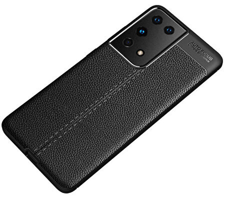 Galaxy S21 Ultra Uyumlu Zore Niss Silikon Kapak-Lacivert