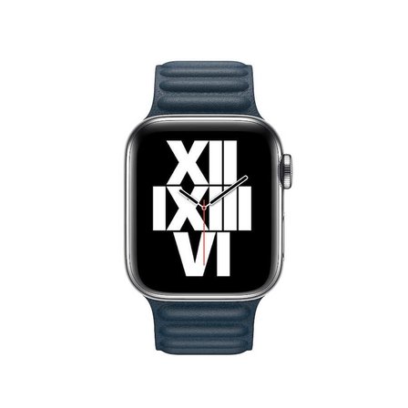 ​​​Watch 42mm Uyumlu KRD-34 Deri Zore Kordon-Lacivert