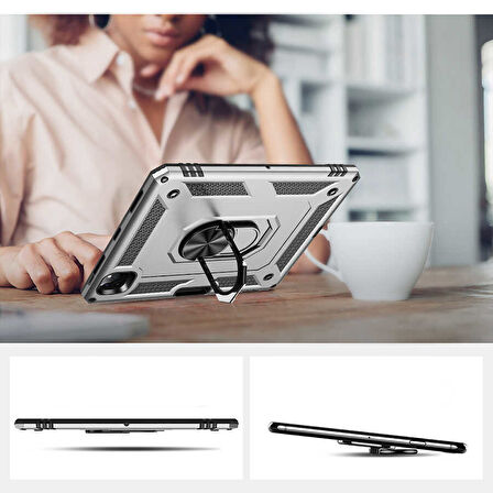 iPad Pro 11 2020 (2.Nesil) - Uyumlu Uyumlu ​İNC Tablet Vega Kapak-Mavi