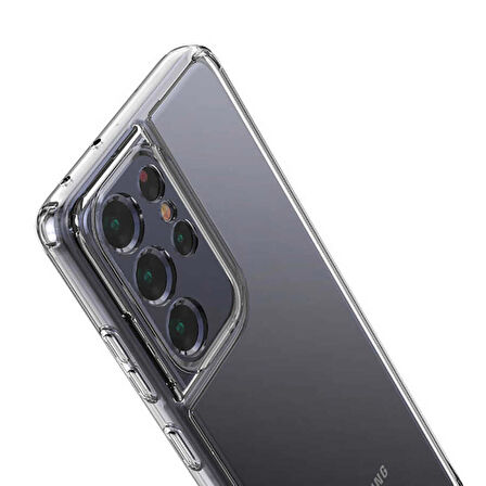 Galaxy S21 Ultra Uyumlu Zore Coss Kapak-Renksiz