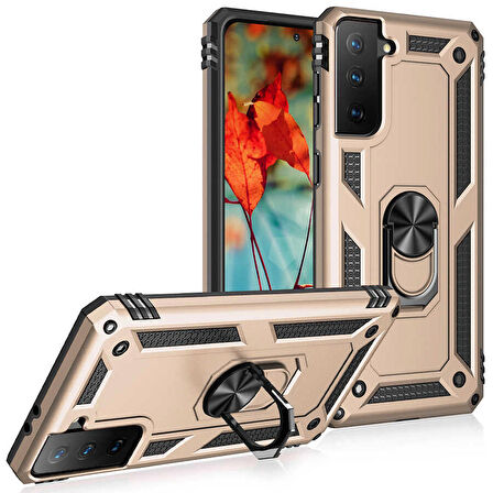 Galaxy S21 Uyumlu Zore Vega Kapak-Mavi