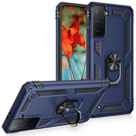 Galaxy S21 Plus Uyumlu Zore Vega Kapak-Gri