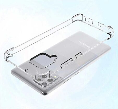 Galaxy M12 Uyumlu Zore Nitro Anti Shock Silikon-Renksiz